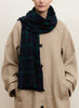 JANECARR - THE PLAID SCARF IN CASHMERE BLEND - MODEL 2