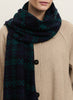 JANECARR - THE PLAID SCARF IN CASHMERE BLEND - MODEL