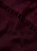 JANECARR - THE LÉGÈRE FINE CASHMERE SCARF - RAISIN - DETAIL