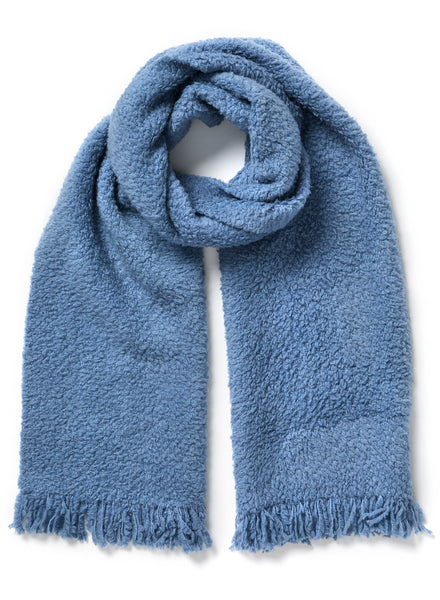 JANECARR - THE TEDDY CASHMERE BLEND SCARF - UNIFORM - TIED