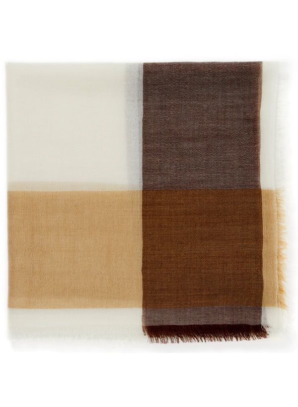 JANECARR 260119-0807 - The Frame Square - Cashmere - Col. Cashew - Folded
