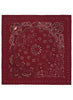 JANECARR 260304-1129 – The Classic Bandana Square – Modal – Cashmere – Col. Petunia - Flat