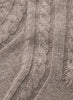 JANECARR 260306-0845 – Cable Knit Lounge Socks – Cashmere – Col. Taupe - Detail