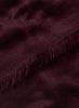 JANECARR 260319C-0834 – The Sheer Fray Square – Cashmere – Col. Raisin  - Detail