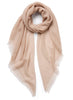 JANECARR 260319C-0841 – The Sheer Fray Square – Cashmere – Col. Rose - Tied