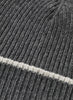 JANECARR 260371-0862 – Beanie – Cashmere – Col. Grey - White - Detail