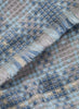 JANECARR 260373-6131 – The Plaid Scarf – Wool – Cashmere – Col. Porcelain - Detail