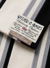 JANECARR 260396-0906 – The School Scarf – Wool – Col. Blackboard - Detail