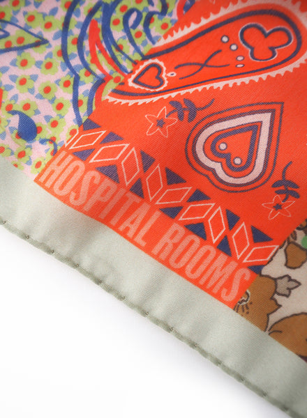 JANECARR X HOSPITAL ROOMS NECKERCHIEF - Detail