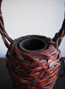 JAPANESE ANTIQUE BAMBOO IKEBANA BASKET - Detail 