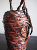 JAPANESE ANTIQUE BAMBOO IKEBANA BASKET - Detail 