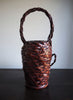 JAPANESE ANTIQUE BAMBOO IKEBANA BASKET - Side 