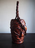 JAPANESE ANTIQUE BAMBOO IKEBANA BASKET - Side 