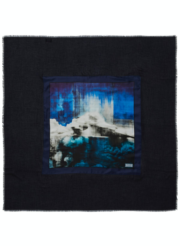 THE ICE 8 SILK APPLIQUÉ SQUARE - JANECARR X LORNA SIMPSON FOR HAUSER & WIRTH - Flat