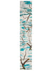 JANECARR X ZHANG ENLI POND SCARF - Printed cotton and silk scarf - flat