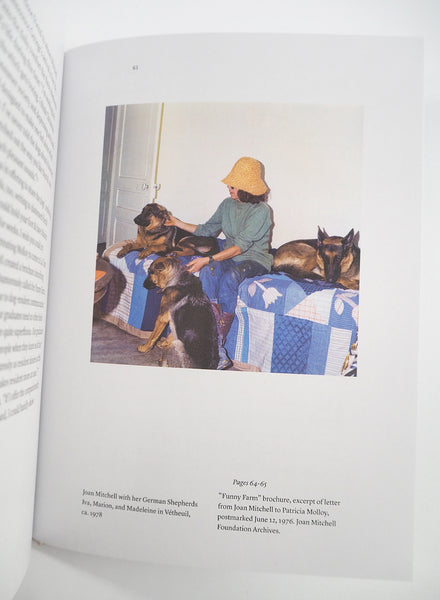 Joan Mitchell and her dogs - Detail 1