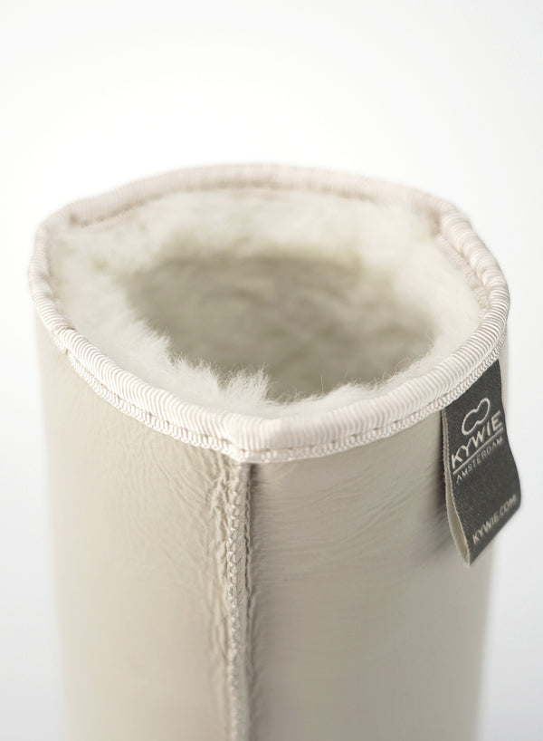 KYWIE - Beige Laque Wine Cooler - 2
