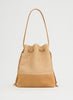 MANSUR GAVRIEL - Drawstring Raffia Cabas - Natural - Front
