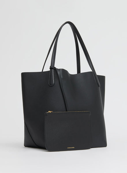 MANSUR GAVRIEL - Everyday Soft Tote - Black - Bag and Pouch