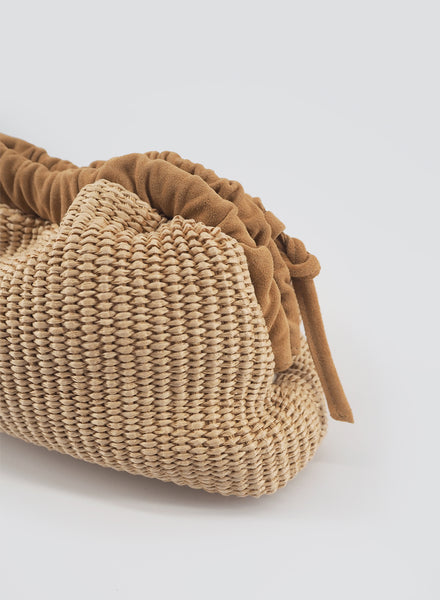 MANSUR GAVRIEL - Mini Cloud - Raffia Natural - Detail