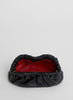 MANSUR GAVRIEL - Mini Cloud Clutch - Black / Flamma - Open