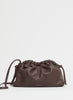 MANSUR GAVRIEL - Mini Cloud Clutch - Chocolate - Front