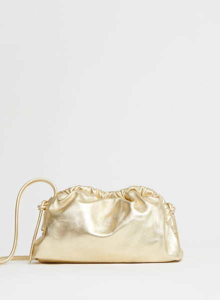 MANSUR GAVRIEL - Mini Cloud Clutch - Gold - Front
