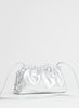 MANSUR GAVRIEL - Mini Cloud Clutch - Silver - Back