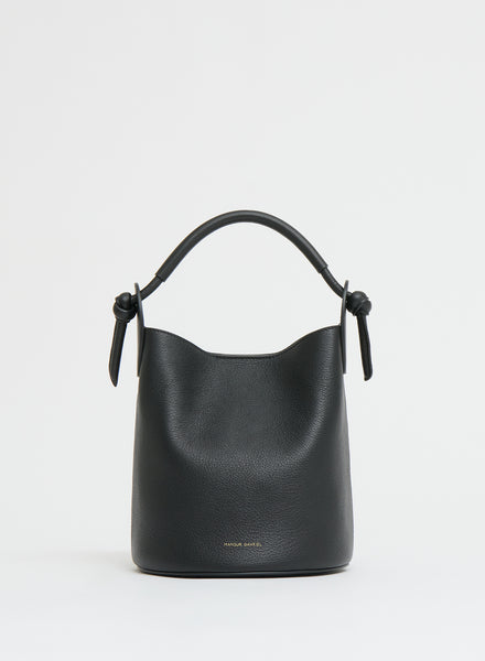 MANSUR GAVRIEL - Mini Fortuna Bucket - Black - Front
