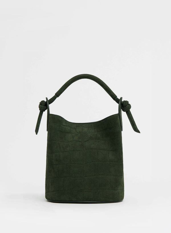 MANSUR GAVRIEL - Mini Fortuna Bucket - Moss - Front
