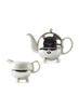 MARIAGE FRÈRES - ART DÉCO 1930 WHITE TEA SET WITH MARCO POLO TEA - 1