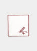 MARIAIDA - Set of Six Toast Cocktail Napkins, Salut, Cin Cin, Cheers - Cheers - Napkin