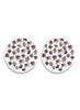 SET OF TWO BREAKFAST PLATES BY MARNI - From the Midnight Flowers collection