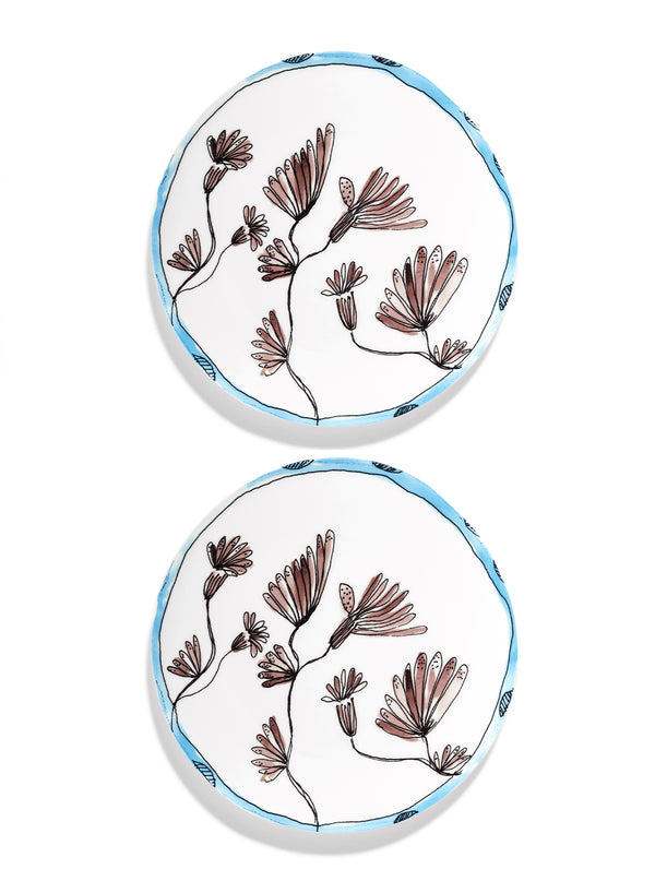 MARNI - B9223104-719 - PLATE L - CAMELIA - AUBERGINE MF -Lead Image