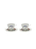 MARNI - B9223126-307 - COFFEE CUP HIGH + SAUCER - ANEMONE - MILK MF - Lead Image