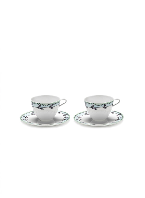 MARNI - B9223126-403 - COFFEE CUP HIGH + SAUCER - BLOSSOM - MILK MF - Lead Image
