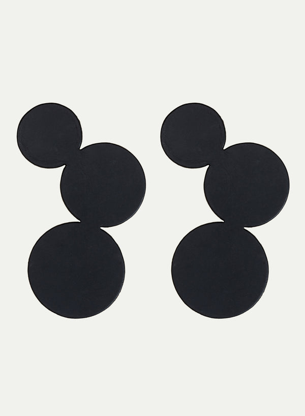 MARTINO GAMPER - In Vino Veritas Coaster - Black - Set