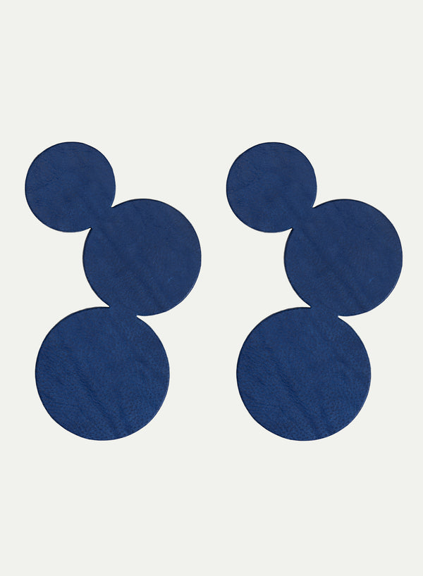 MARTINO GAMPER - In Vino Veritas Coaster - Blue - Set