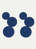 MARTINO GAMPER - In Vino Veritas Coaster - Blue - Set