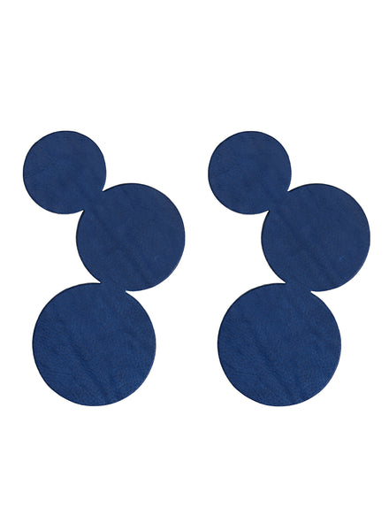 MARTINO GAMPER - In Vino Veritas Coaster - Blue - Set