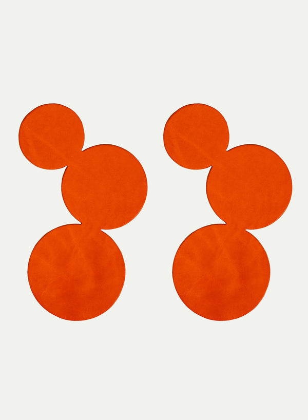 MARTINO GAMPER - In Vino Veritas Coaster - Orange - Set