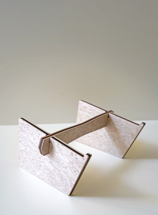 MARTINO GAMPER - Laptop Stand - Grey - Front