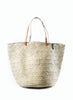 JANE CARR - MIFUKO - Mkeka Natural Basket Bag - front