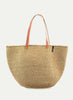 JANE CARR - MIFUKO - Kiondo Brown Basket Bag - Front