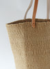 JANE CARR - MIFUKO - Kiondo Brown Basket Bag - close up 2