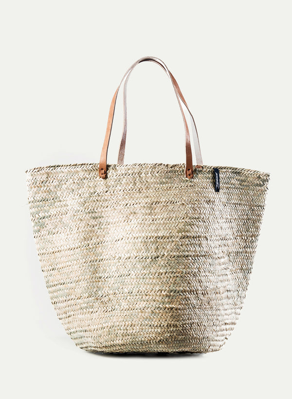 MIFUKO – Mkeka Natural Basket Bag - Front