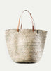 MIFUKO – Mkeka Natural Basket Bag - Front