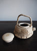 MINIATURE ORNAMENTAL CRACKED EARTH TEAPOT - Side 
