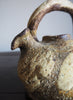 MINITURE ORNAMENTAL ANTIQUE JAPANESE WOOD-FIRED TOBIN TEAPOT - Detail 