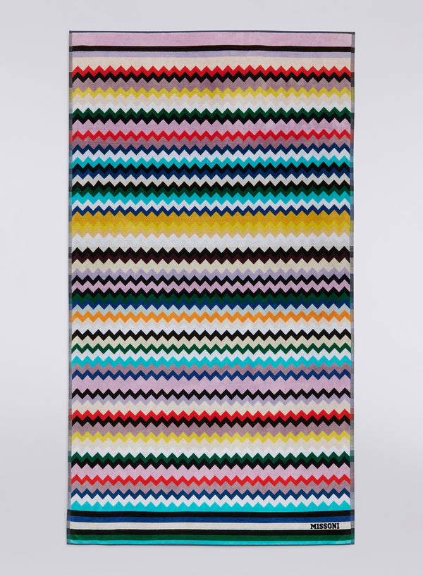 The Carlie Cotton Beach Towel - MISSONI - 1